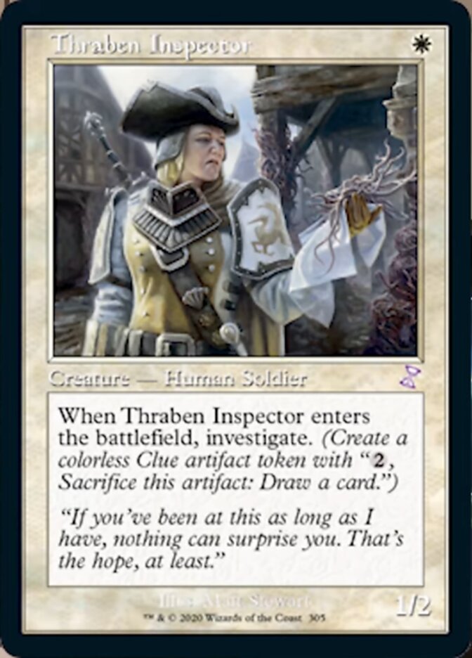 Thraben Inspector (Timeshifted) [Time Spiral Remastered] | The Gaming Verse