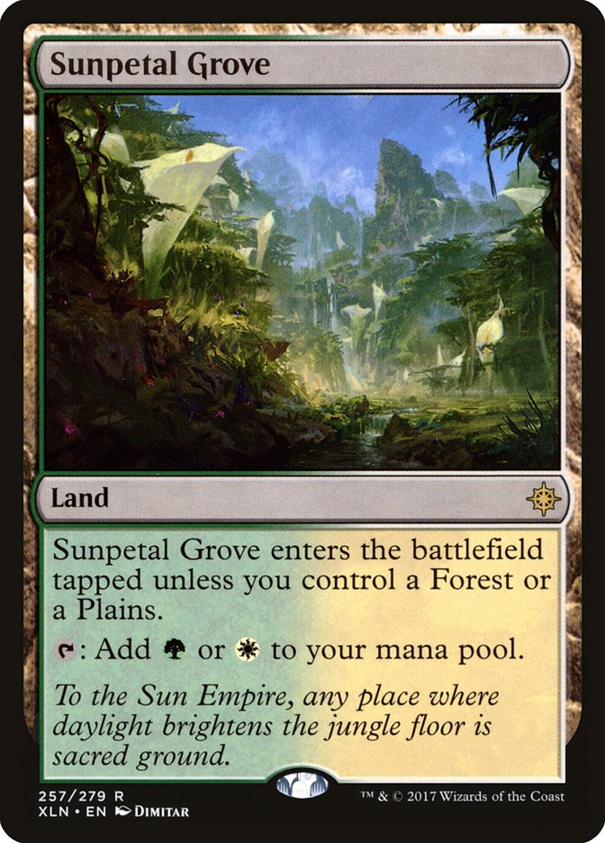 Sunpetal Grove [Ixalan] | The Gaming Verse