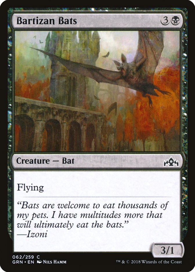 Bartizan Bats [Guilds of Ravnica] | The Gaming Verse