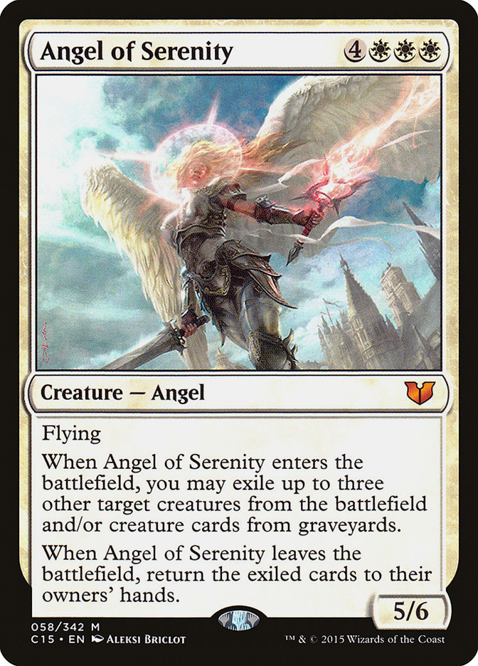 Angel of Serenity [Commander 2015] | The Gaming Verse