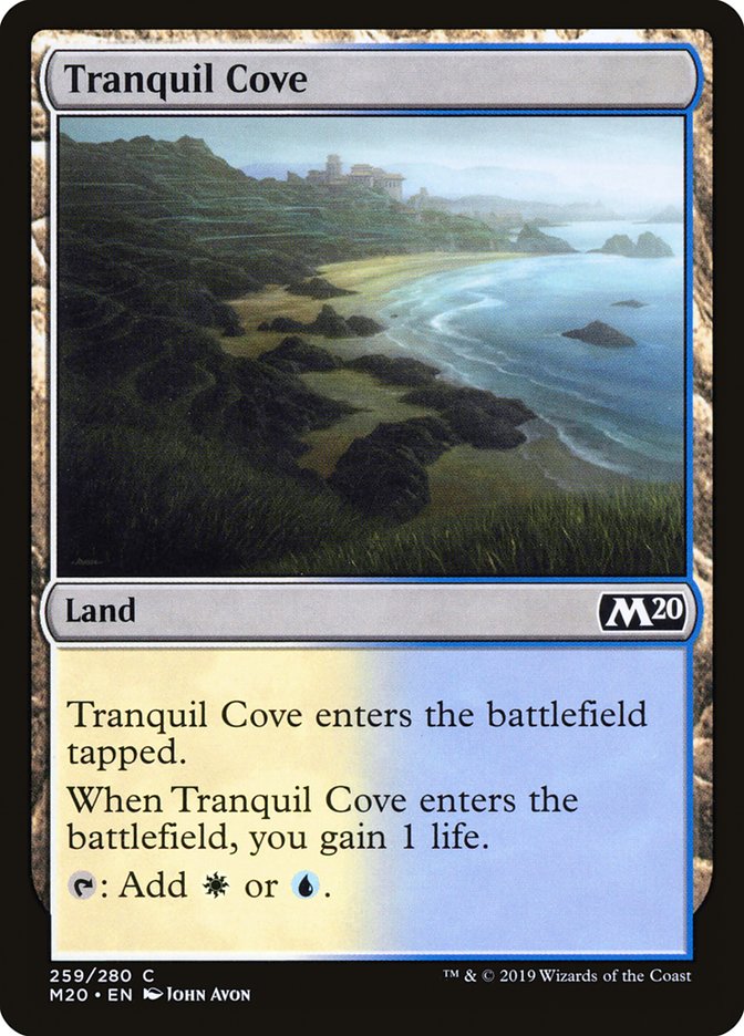 Tranquil Cove [Core Set 2020] | The Gaming Verse