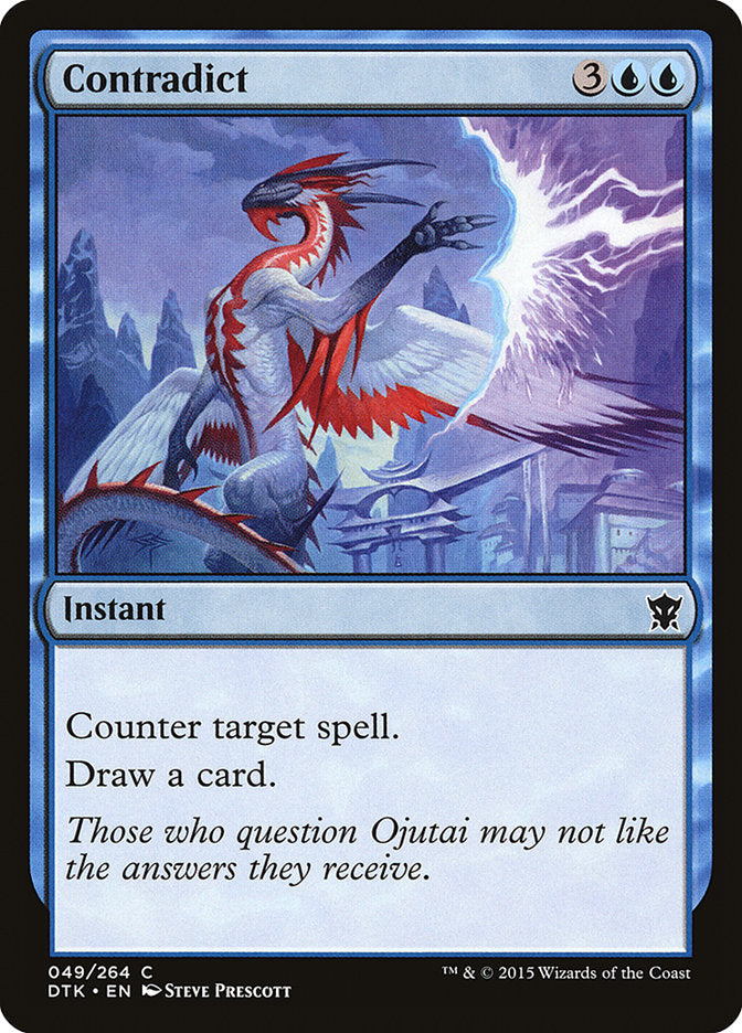 Contradict [Dragons of Tarkir] | The Gaming Verse