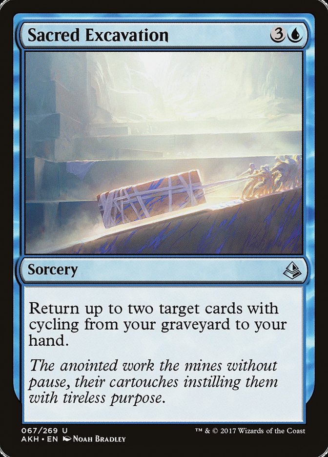 Sacred Excavation [Amonkhet] | The Gaming Verse