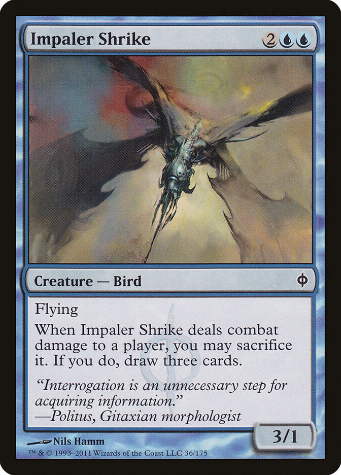 Impaler Shrike [New Phyrexia] | The Gaming Verse