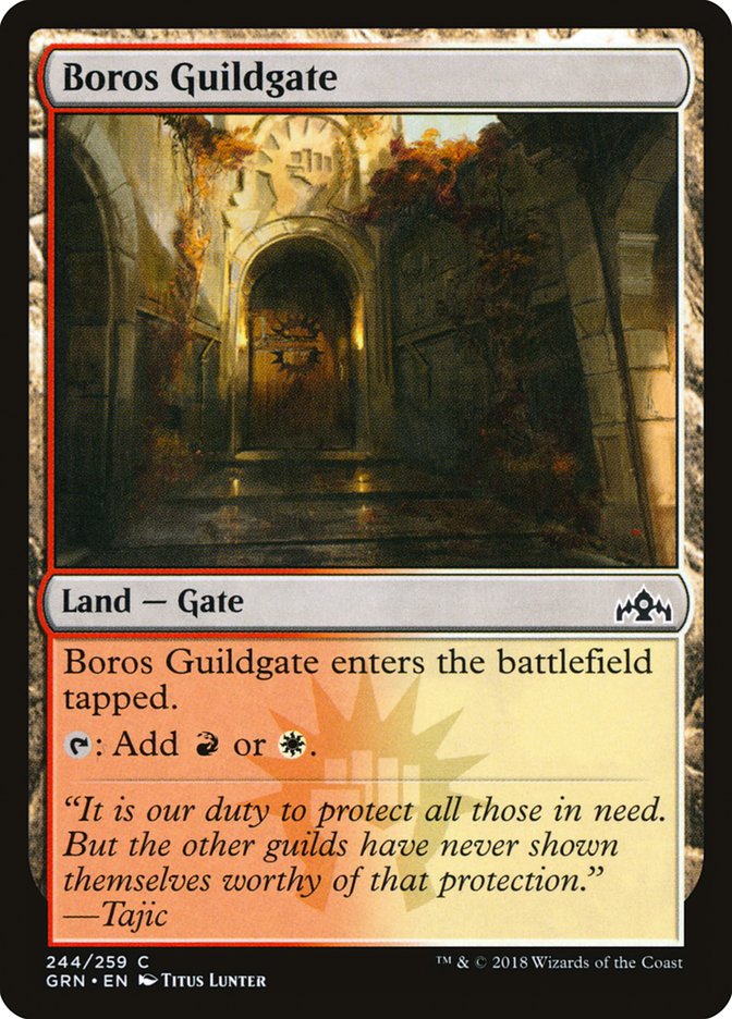 Boros Guildgate (244/259) [Guilds of Ravnica] | The Gaming Verse