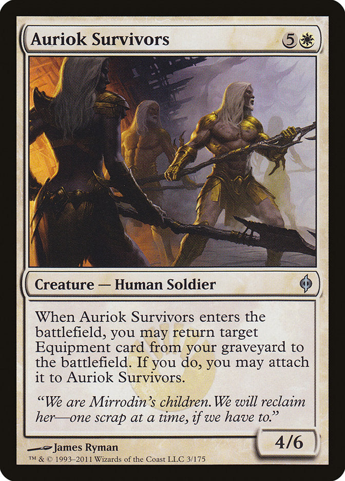 Auriok Survivors [New Phyrexia] | The Gaming Verse