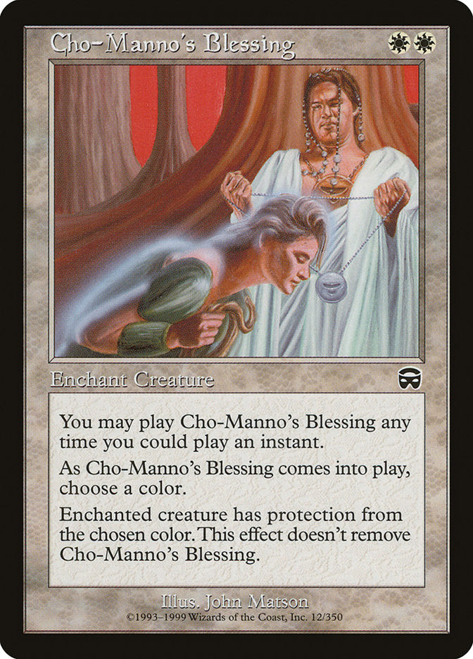 Cho-Manno's Blessing [Mercadian Masques] | The Gaming Verse