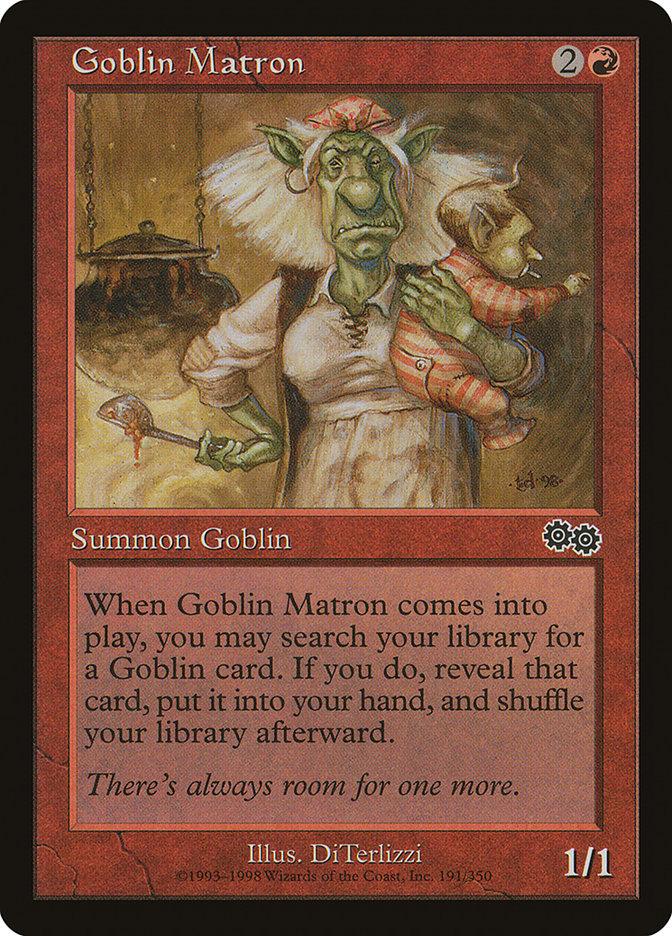 Goblin Matron [Urza's Saga] | The Gaming Verse