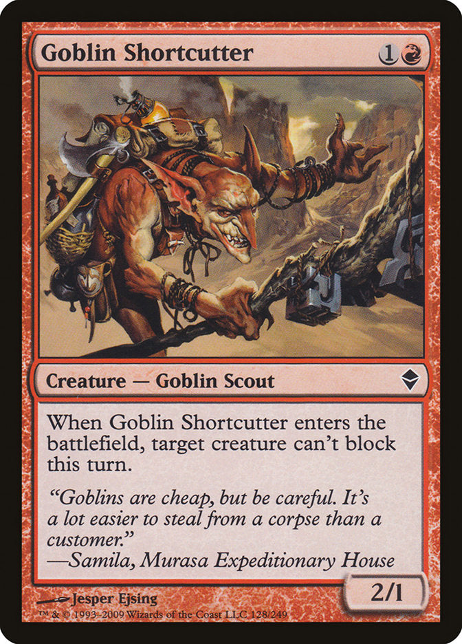 Goblin Shortcutter [Zendikar] | The Gaming Verse