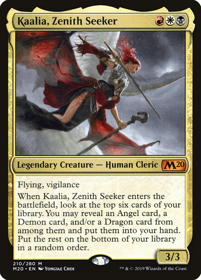 Kaalia, Zenith Seeker [Core Set 2020] | The Gaming Verse