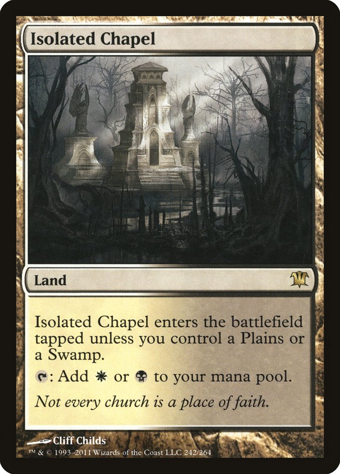 Isolated Chapel [Innistrad] | The Gaming Verse