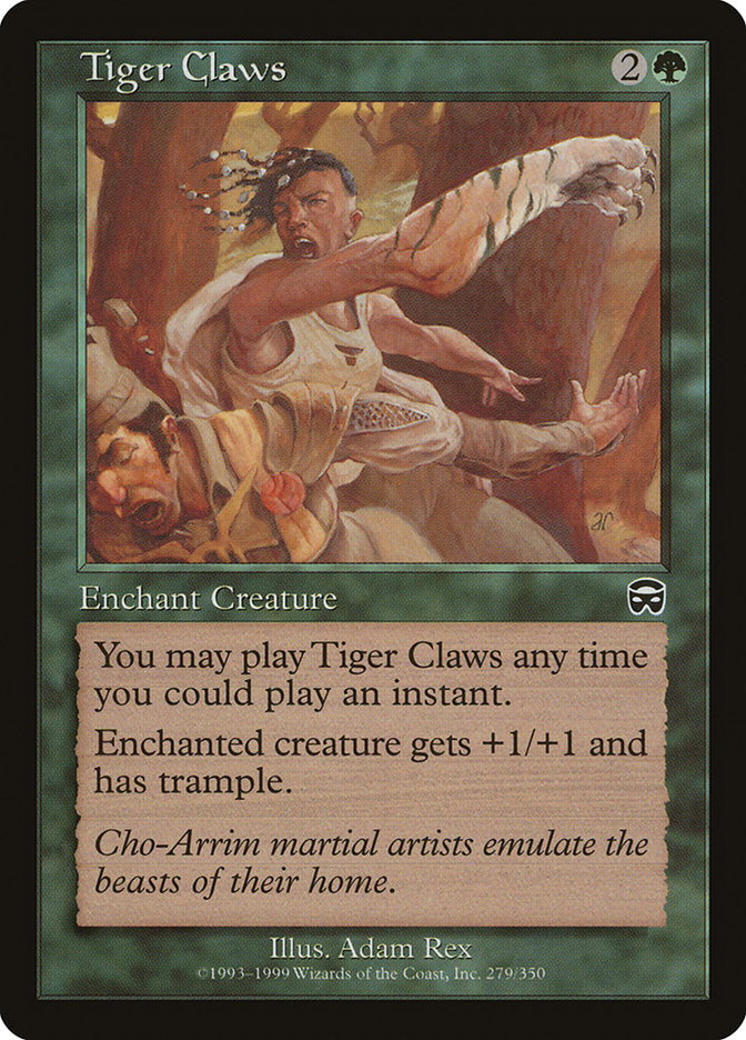 Tiger Claws [Mercadian Masques] | The Gaming Verse