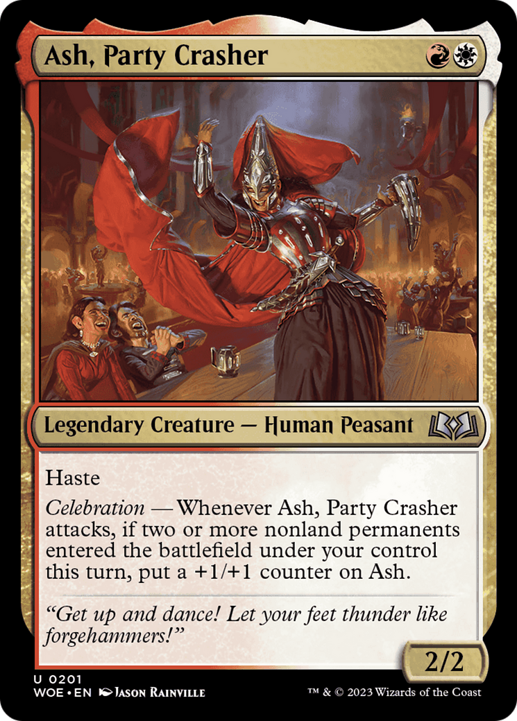 Ash, Party Crasher [Wilds of Eldraine] | The Gaming Verse