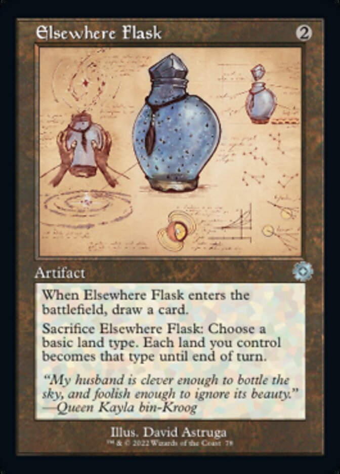 Elsewhere Flask (Retro Schematic) [The Brothers' War Retro Artifacts] | The Gaming Verse