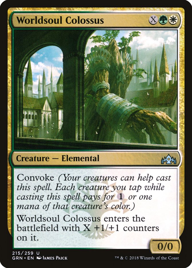 Worldsoul Colossus [Guilds of Ravnica] | The Gaming Verse