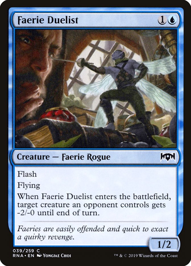 Faerie Duelist [Ravnica Allegiance] | The Gaming Verse