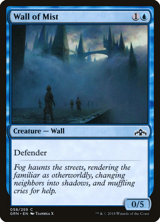 Wall of Mist [Guilds of Ravnica] | The Gaming Verse