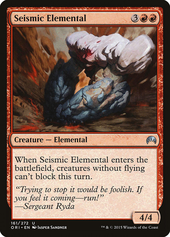 Seismic Elemental [Magic Origins] | The Gaming Verse