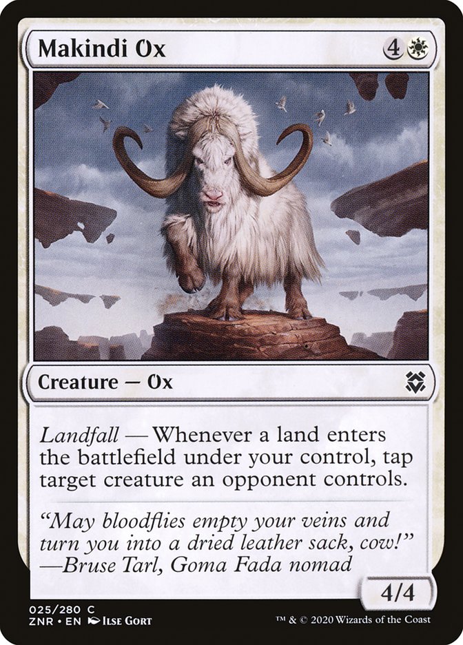 Makindi Ox [Zendikar Rising] | The Gaming Verse