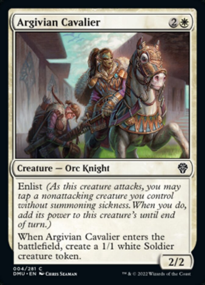 Argivian Cavalier [Dominaria United] | The Gaming Verse