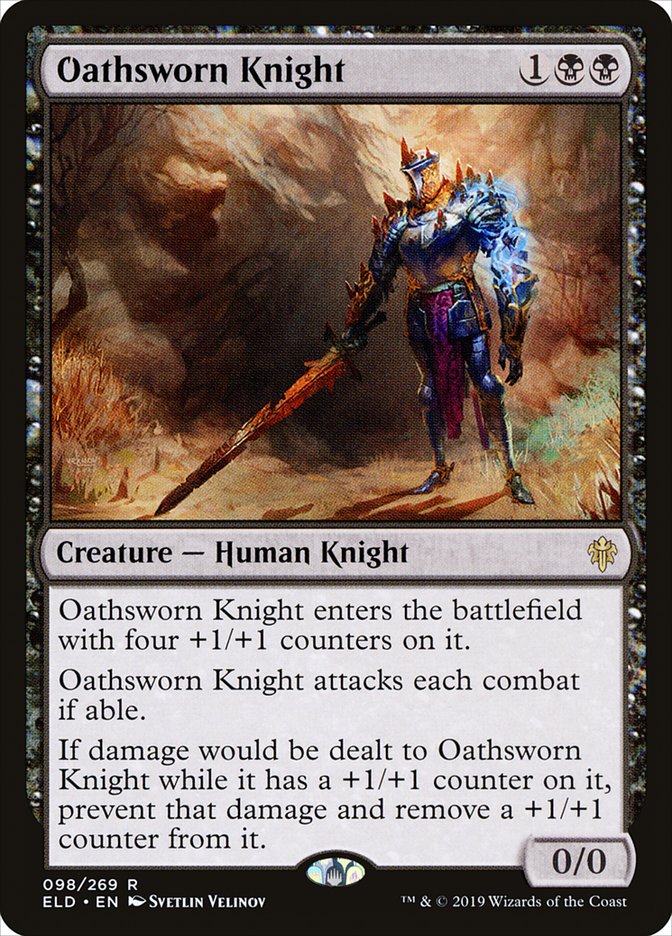 Oathsworn Knight [Throne of Eldraine] | The Gaming Verse