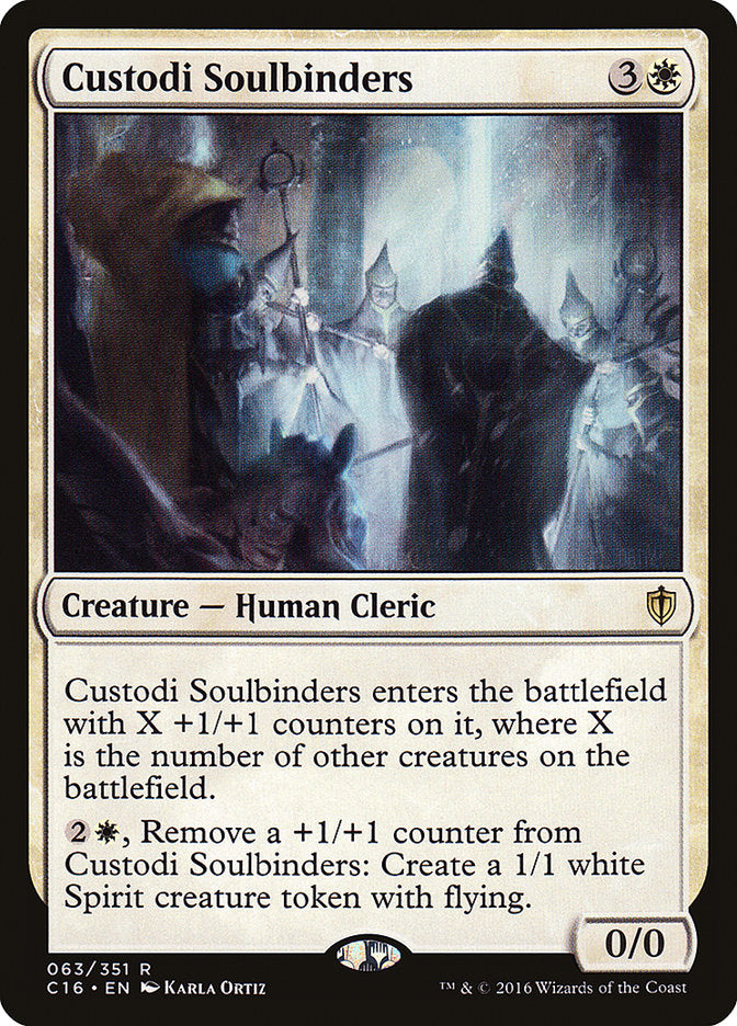 Custodi Soulbinders [Commander 2016] | The Gaming Verse