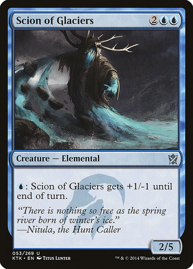 Scion of Glaciers [Khans of Tarkir] | The Gaming Verse