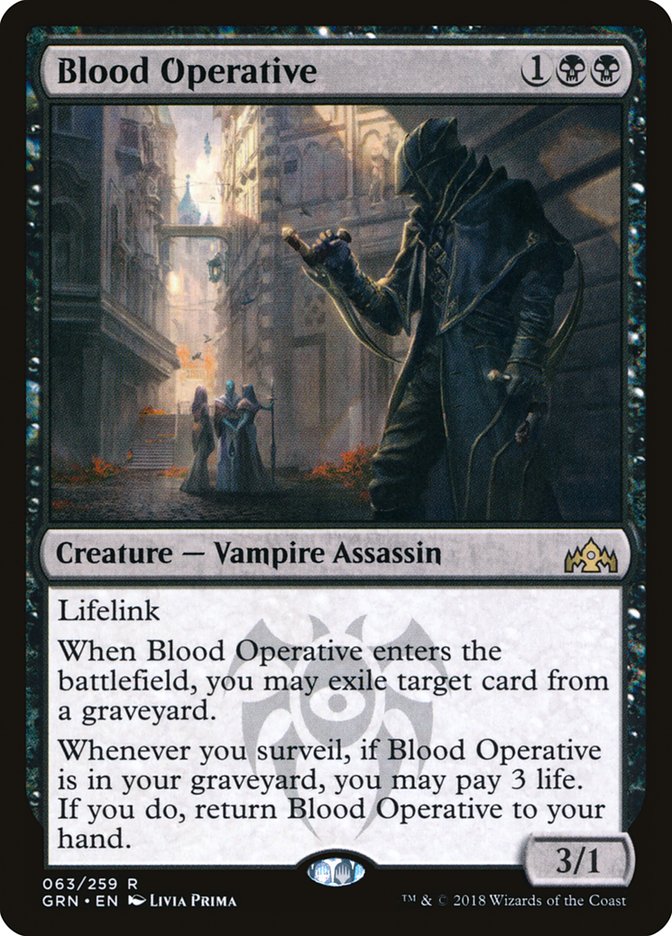 Blood Operative [Guilds of Ravnica] | The Gaming Verse