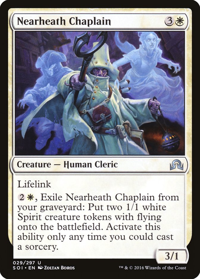 Nearheath Chaplain [Shadows over Innistrad] | The Gaming Verse