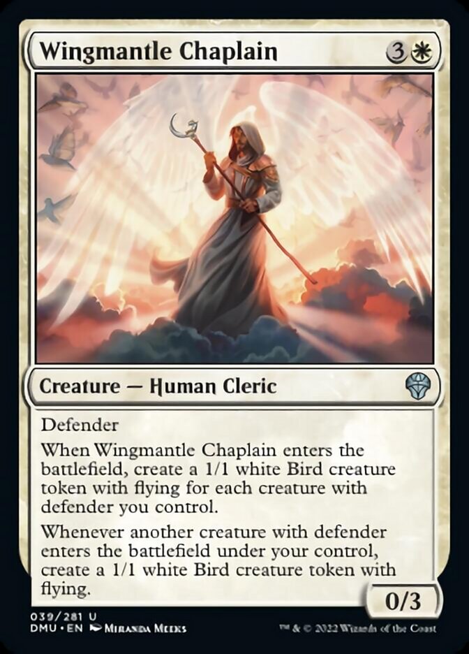 Wingmantle Chaplain [Dominaria United] | The Gaming Verse