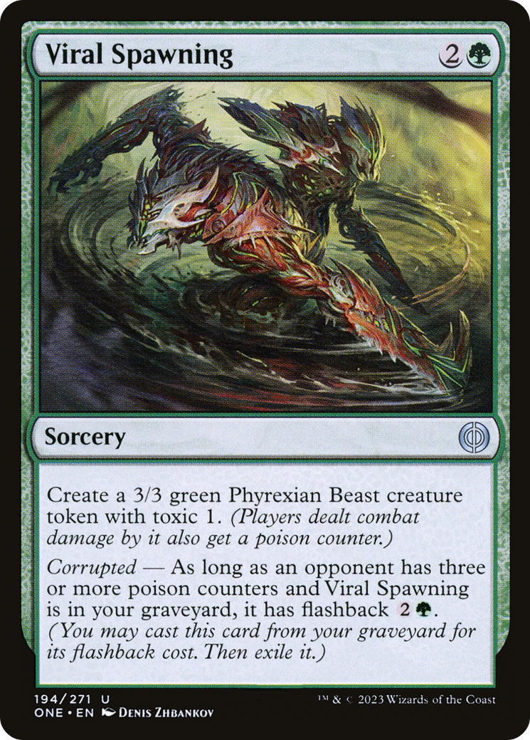 Viral Spawning [Phyrexia: All Will Be One] | The Gaming Verse