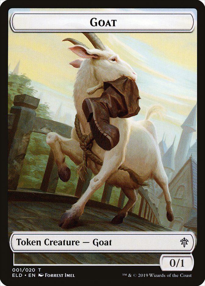 Goat [Throne of Eldraine Tokens] | The Gaming Verse