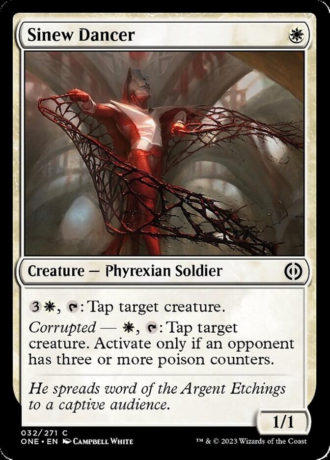 Sinew Dancer [Phyrexia: All Will Be One] | The Gaming Verse