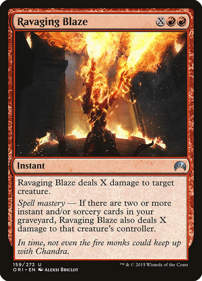 Ravaging Blaze [Magic Origins] | The Gaming Verse