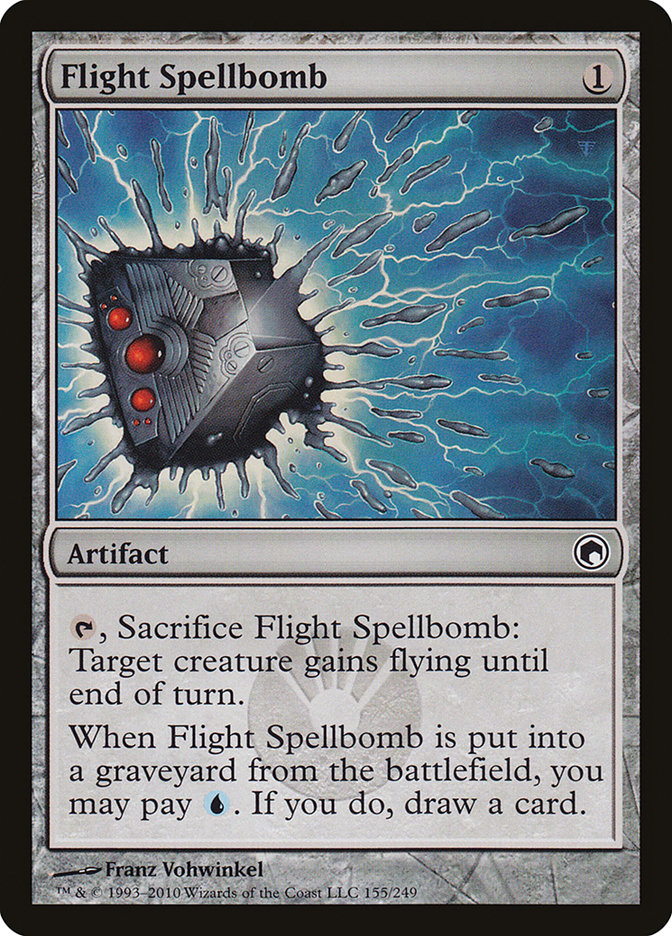 Flight Spellbomb [Scars of Mirrodin] | The Gaming Verse