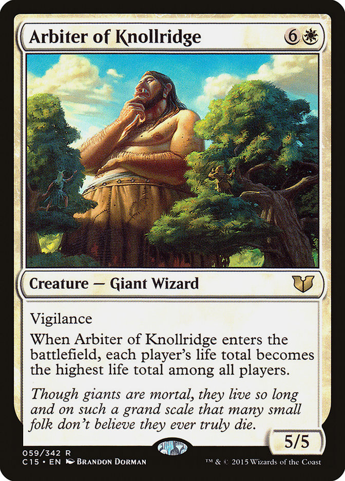 Arbiter of Knollridge [Commander 2015] | The Gaming Verse