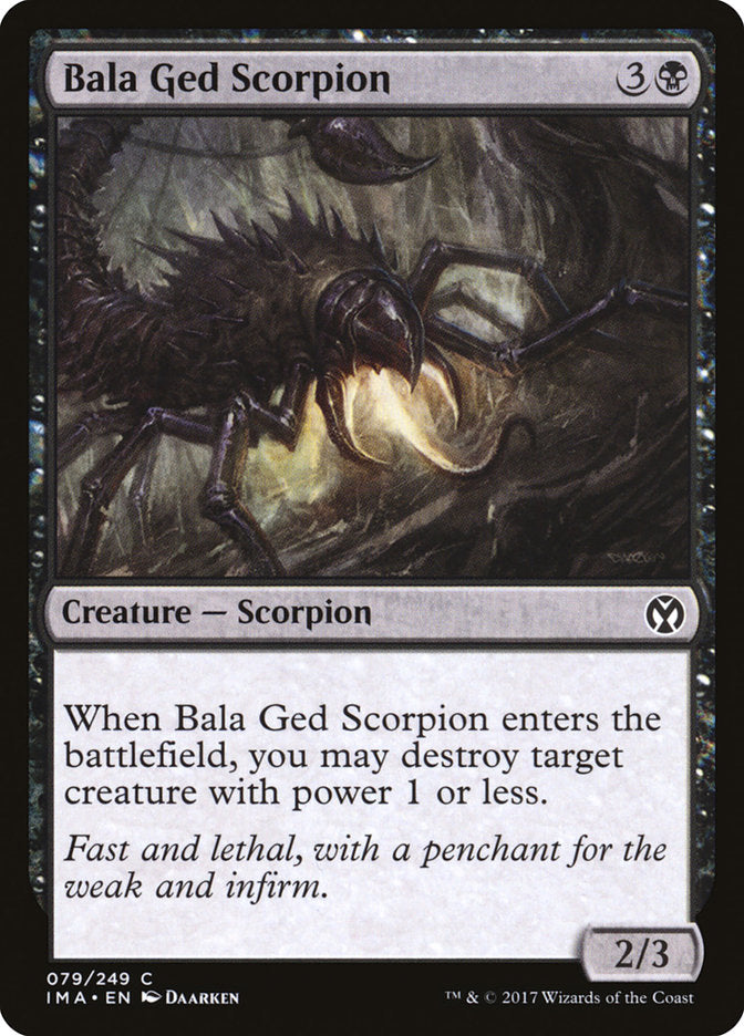 Bala Ged Scorpion [Iconic Masters] | The Gaming Verse