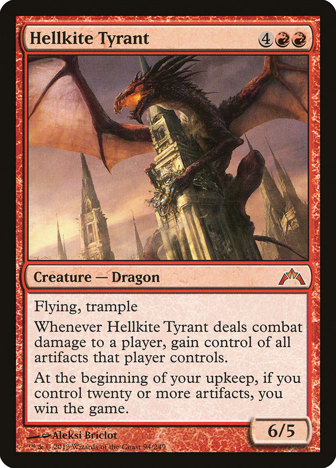 Hellkite Tyrant [Gatecrash] | The Gaming Verse