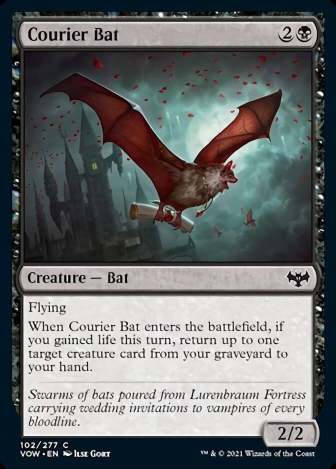 Courier Bat [Innistrad: Crimson Vow] | The Gaming Verse