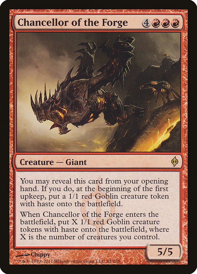 Chancellor of the Forge [New Phyrexia] | The Gaming Verse