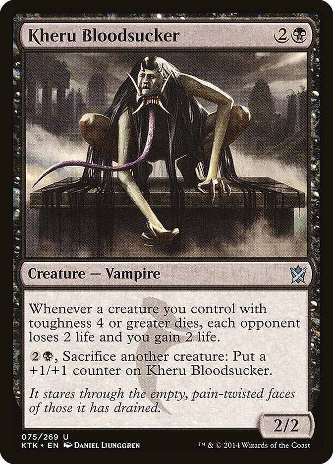 Kheru Bloodsucker [Khans of Tarkir] | The Gaming Verse