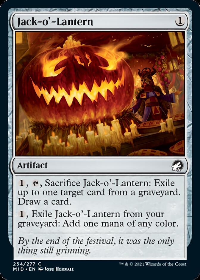 Jack-o'-Lantern [Innistrad: Midnight Hunt] | The Gaming Verse