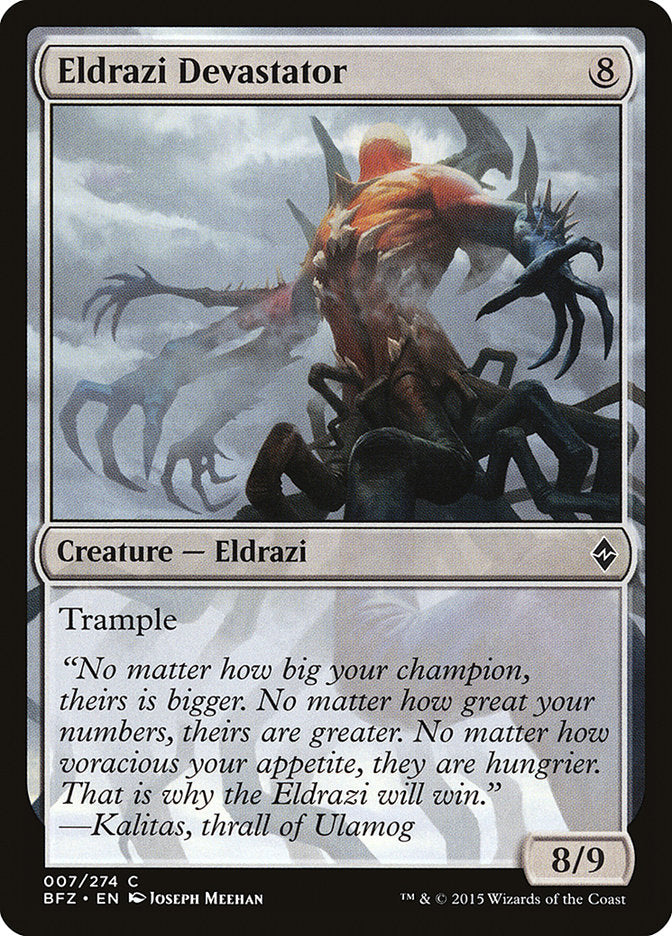 Eldrazi Devastator [Battle for Zendikar] | The Gaming Verse