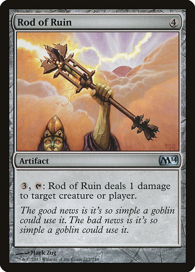 Rod of Ruin [Magic 2014] | The Gaming Verse