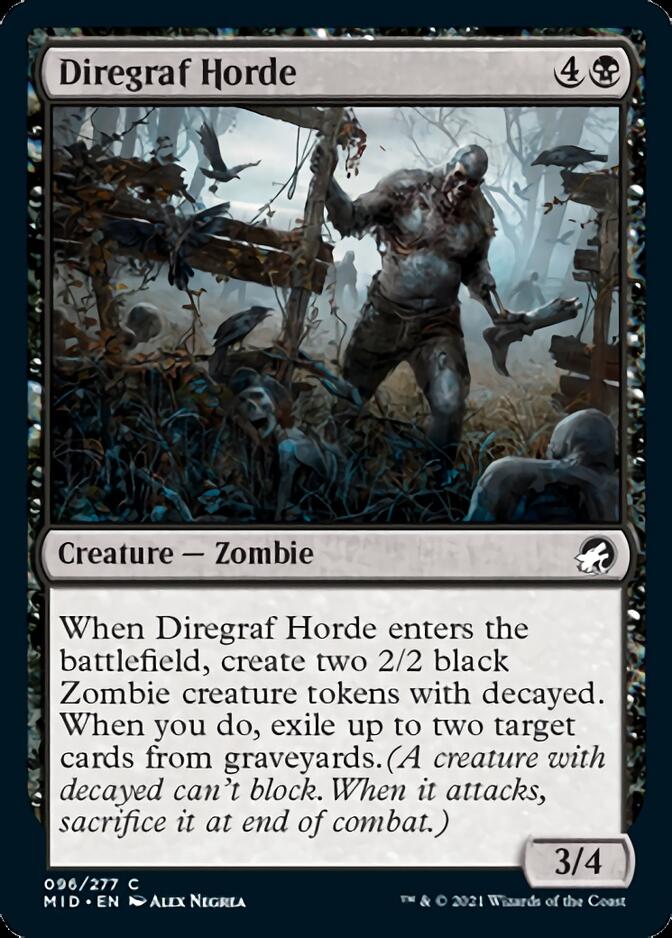 Diregraf Horde [Innistrad: Midnight Hunt] | The Gaming Verse