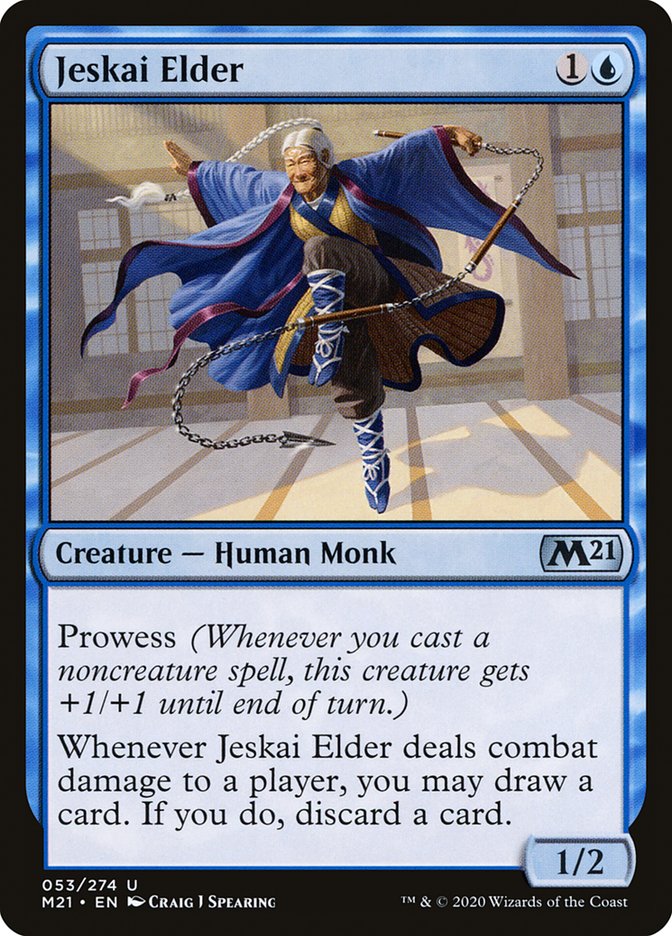 Jeskai Elder [Core Set 2021] | The Gaming Verse