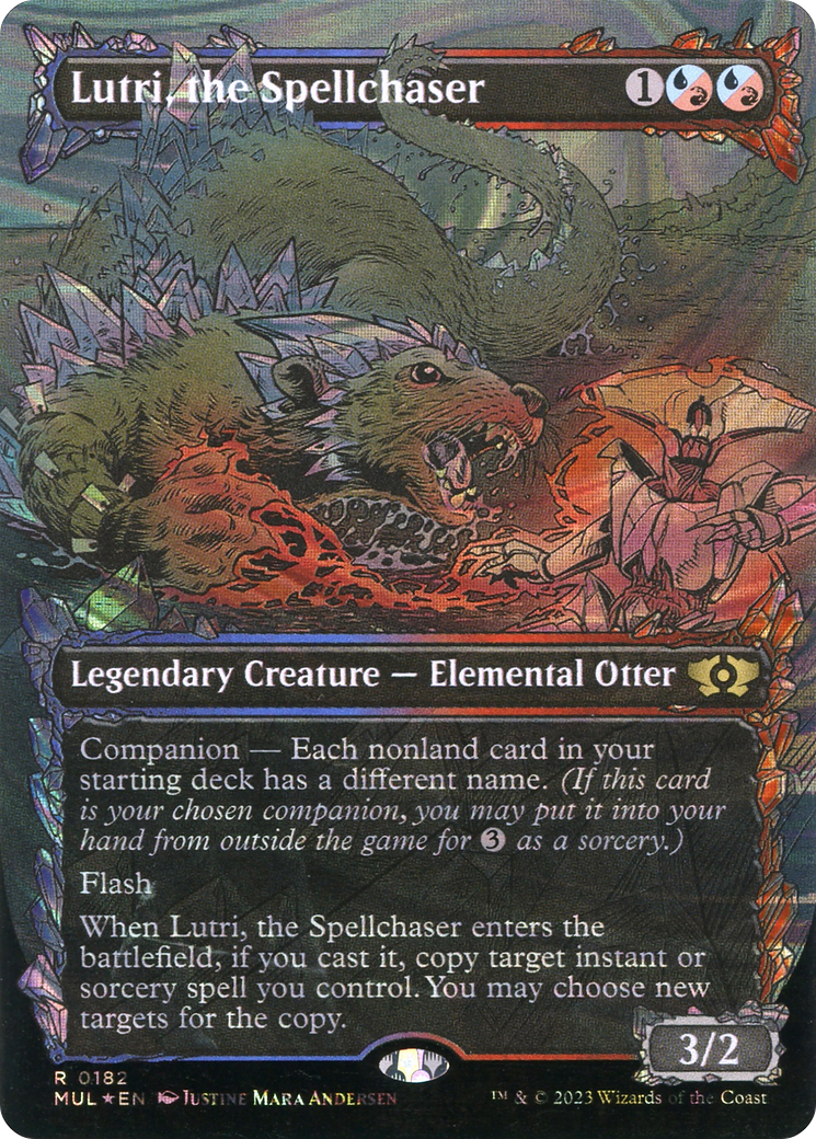 Lutri, the Spellchaser (Halo Foil) [Multiverse Legends] | The Gaming Verse