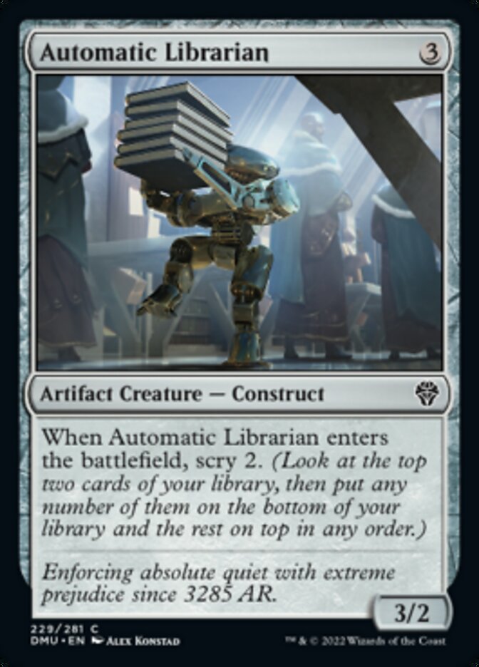 Automatic Librarian [Dominaria United] | The Gaming Verse