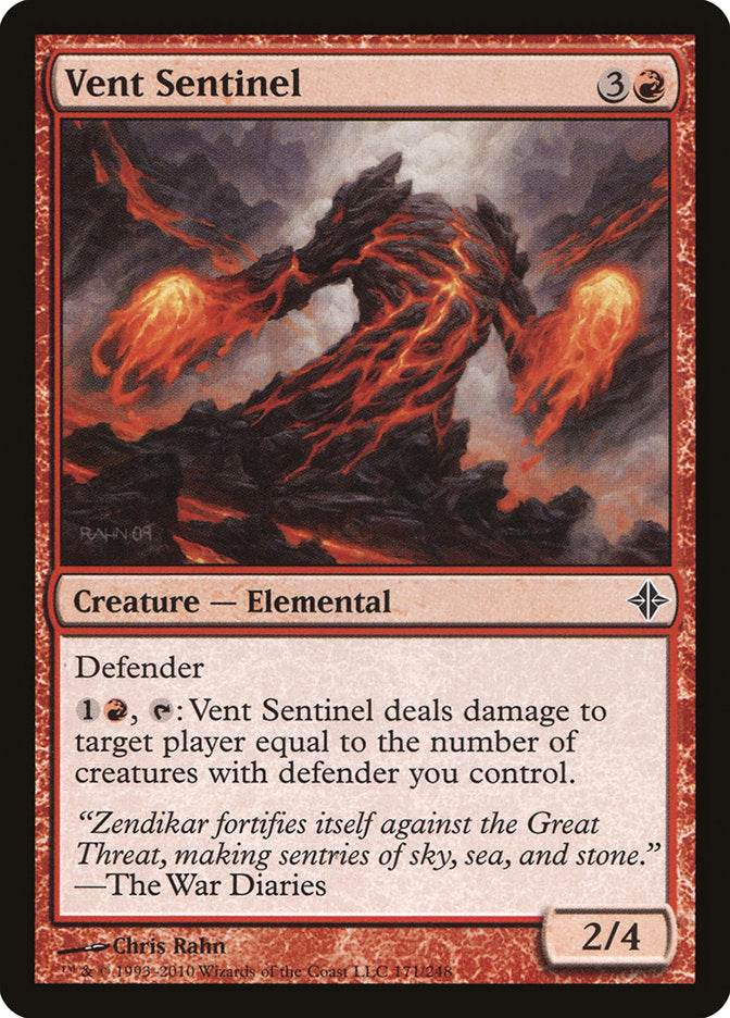 Vent Sentinel [Rise of the Eldrazi] | The Gaming Verse