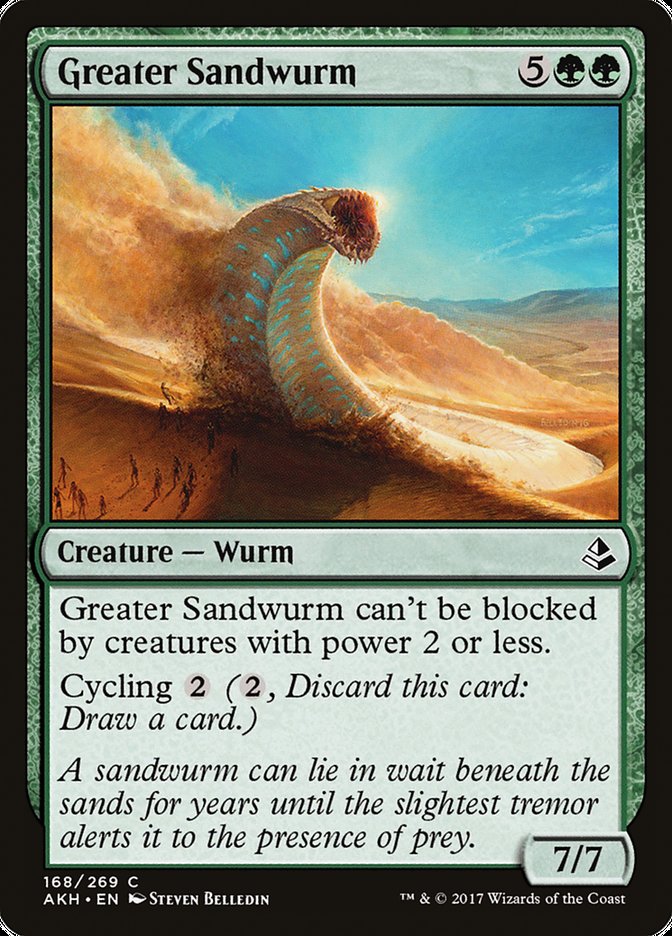 Greater Sandwurm [Amonkhet] | The Gaming Verse